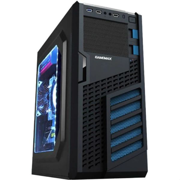 Корпус GameMax MT521-NP Black без БЖ