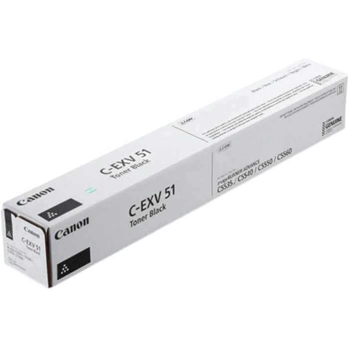 Тонер-картридж Canon (C-EXV51) iRC5535/5535i/5540i/5550i/5560i Black (0481C002)