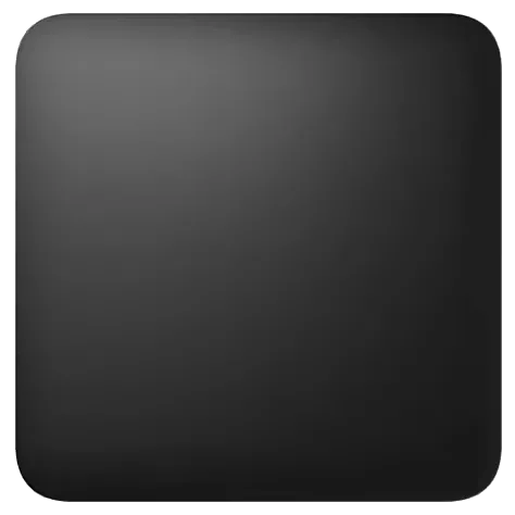 Ajax SoloButton (1-gang/2-way) [55] black для одноклавішного чи прохідного вимикача Кнопка