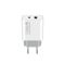 Мережевий зарядний пристрій ColorWay (1USB Type-C PDx3A;1USBx4A) White (CW-CHS025QPD-WT)