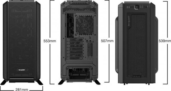 Корпус be quiet! Silent Base 802 Black (BG039) без БЖ