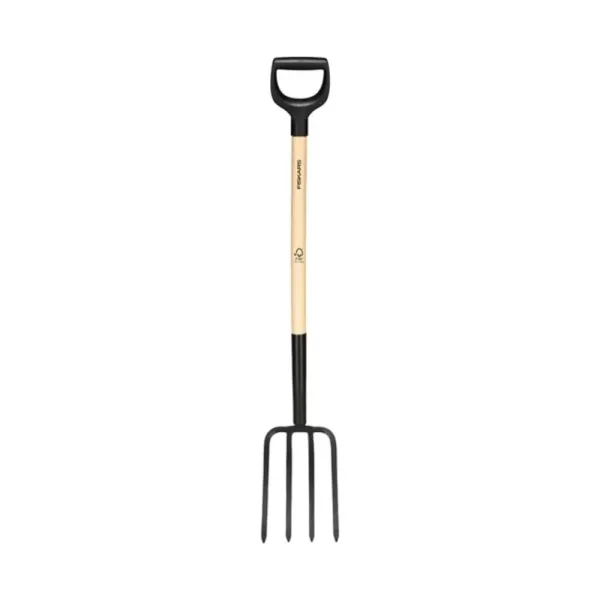 Fiskars-Solid™-1070676 Вила садові з дерев'яною ручкою