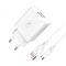 Зарядний пристрій SkyDolphin SC30V (2USB, 2.1A) White (SDMZP-000114) + кабель microUSB