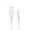 Кабель SkyDolphin S08L USB - Lightning (M/M), 1 м, White (USB-000560)
