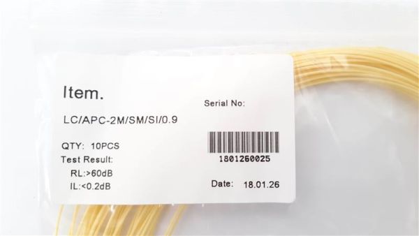 Пігтейл Abee LC/APC 2m, 0.9mm, G657A