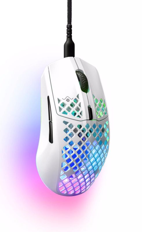 Мишка SteelSeries Aerox 3 (62603) White