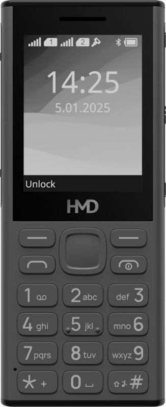 Мобільний телефон HMD 130 Music DS Dark Grey