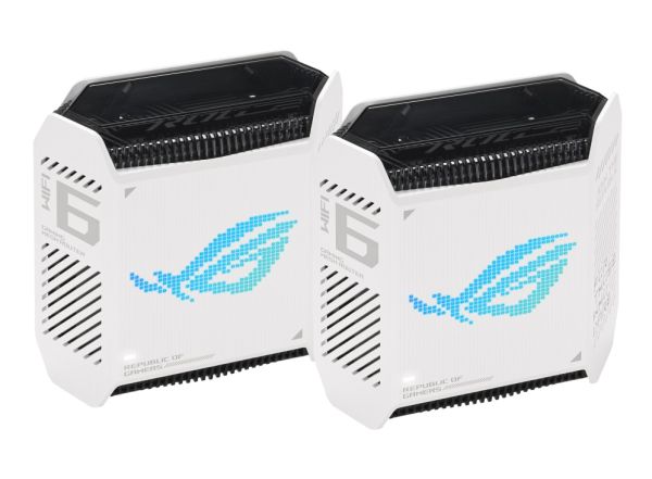 Wi-Fi Mesh-система Asus ROG Rapture GT6 2pk White (90IG07F0-MU9A40)