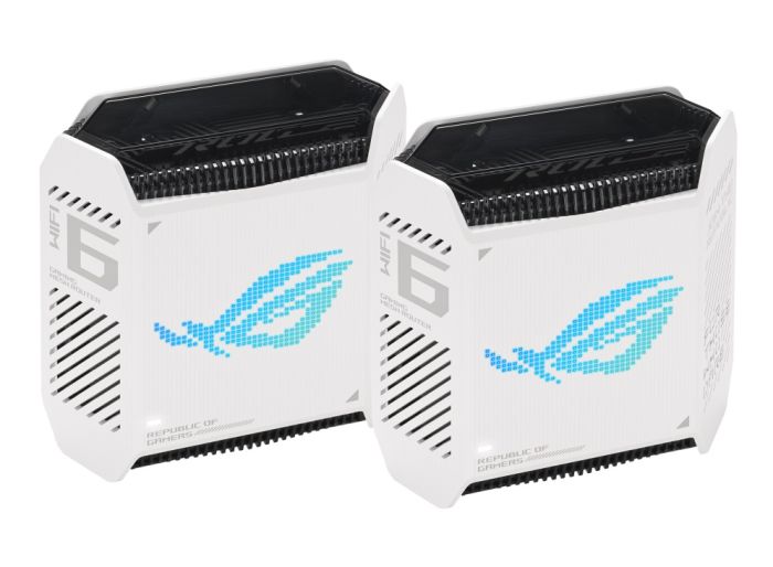 Wi-Fi Mesh-система Asus ROG Rapture GT6 2pk White (90IG07F0-MU9A40)