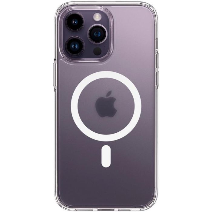Чохол-накладка Spigen Ultra Hybrid MagFit для Apple iPhone 14 Pro Frost Clear (ACS05587)