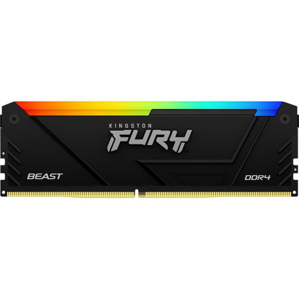 Модуль пам`яті DDR4 2x8GB/3200 Kingston Fury Beast RGB (KF432C16BB2AK2/16WP)