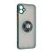 Чохол-накладка Armorstandart Frosted Matte Ring для Samsung Galaxy A04e SM-A042 Dark Green (ARM68347)