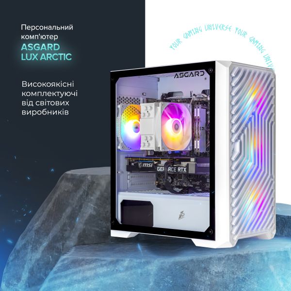 Персональний комп`ютер ASGARD Windows 11 Home (I124F.32.S10.26S.1053W)