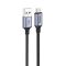 Кабель Foneng X95 Metal Head Braided Cable USB - USB-C (M/M) 3A 1.2 м Black (X95-CA-TC)
