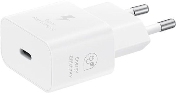 Мережевий зарядний пристрій Samsung 25W Type-C White (EP-T2510NWEGEU)