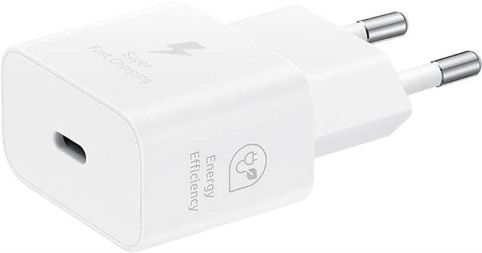 Мережевий зарядний пристрій Samsung 25W Type-C White (EP-T2510NWEGEU)