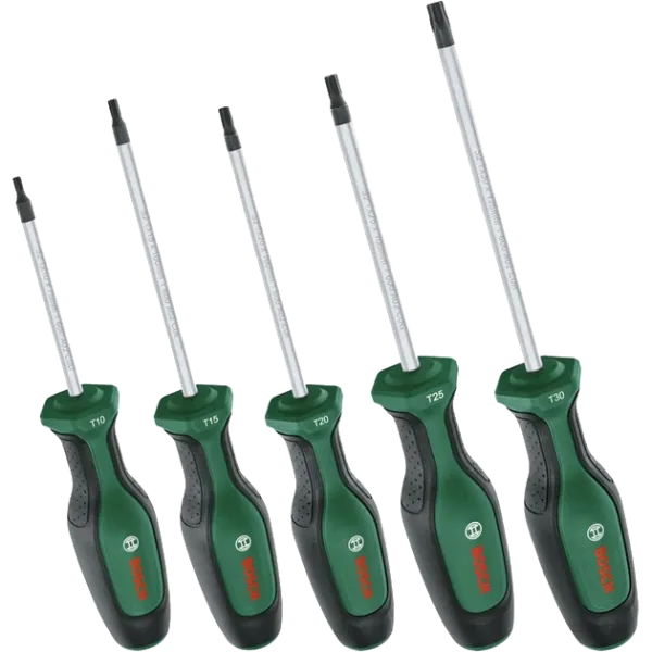 Bosch Torx10-30 (1600A02BX6) 6 шт Набір викруток