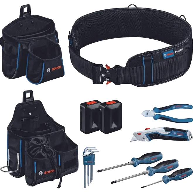 Bosch (1600A02H5C) Набір ручних інструментів з поясом