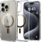 Чохол-накладка Spigen Ultra Hybrid MagFit для Apple iPhone 15 Pro Gold (ACS06718)