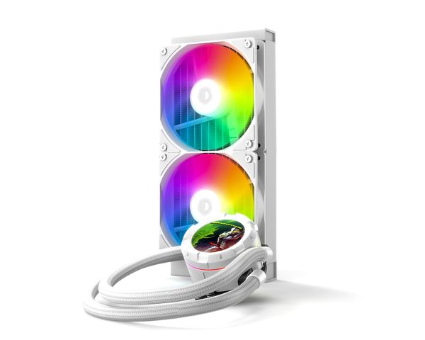 Система водяного охолодження ID-Cooling Space LCD SL240 XE White