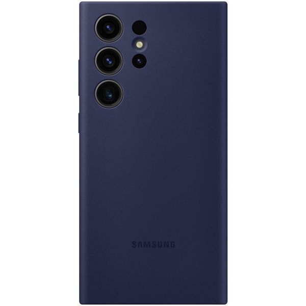 Чохол-накладка Samsung Silicone Cover для Samsung Galaxy S23 Ultra SM-S918 Navy (EF-PS918TNEGRU)