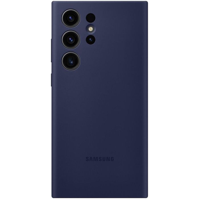 Чохол-накладка Samsung Silicone Cover для Samsung Galaxy S23 Ultra SM-S918 Navy (EF-PS918TNEGRU)