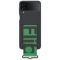 Чохол-накладка Samsung Silicone Cover with Strap для Samsung Galaxy Flip 4 SM-F721 Black (EF-GF721TBEGUA)