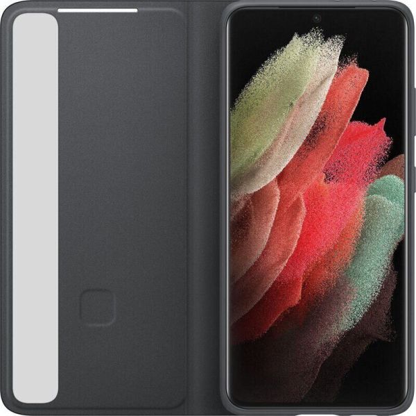 Чохол-книжка Samsung Smart Clear View Cover with S Pen для Samsung Galaxy S21 Ultra SM-G998 Black (EF-ZG99PCBEGRU)