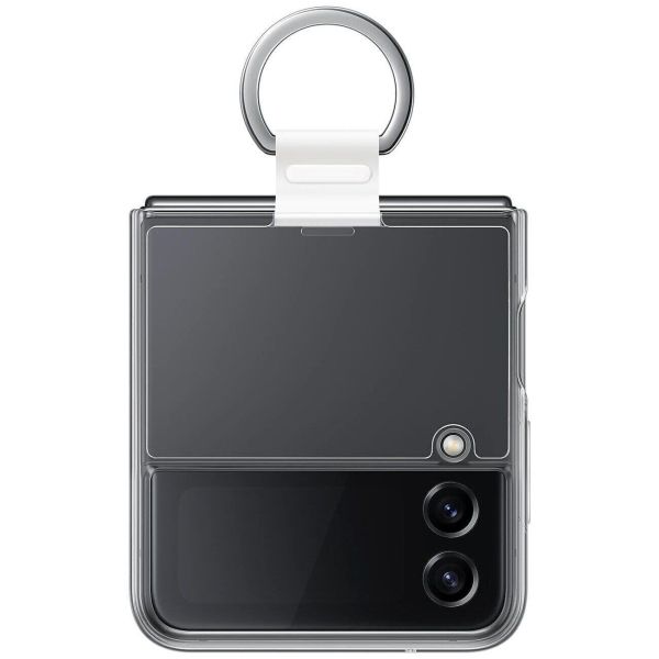 Чохол-накладка Samsung Clear Cover with Ring для Samsung Galaxy Flip 4 SM-F721 Transparent (EF-OF721CTEGUA)