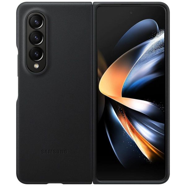 Чохол-накладка Samsung Leather Cover для Samsung Galaxy Fold 4 SM-F936 Black (EF-VF936LBEGUA)