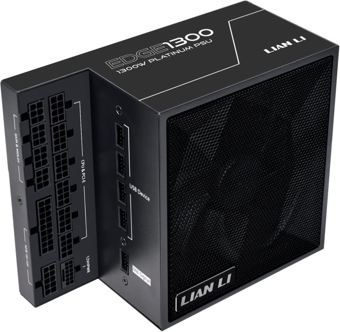 Блок живлення Lian Li Edge 1300W 80 Plus Platinum Black (G9P.EG1300.BE00.EU)