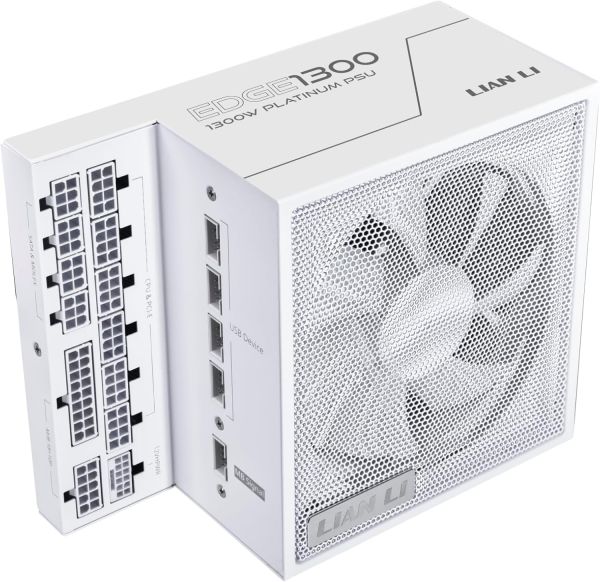 Блок живлення Lian Li EDGE1300, 80 Plus Platinum, White, EU Cord (G9P.EG1300.WE00.EU)