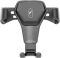 Тримач для смартфона SkyDolphin SH03 Gravity AirVent Black (SDAT-000087)