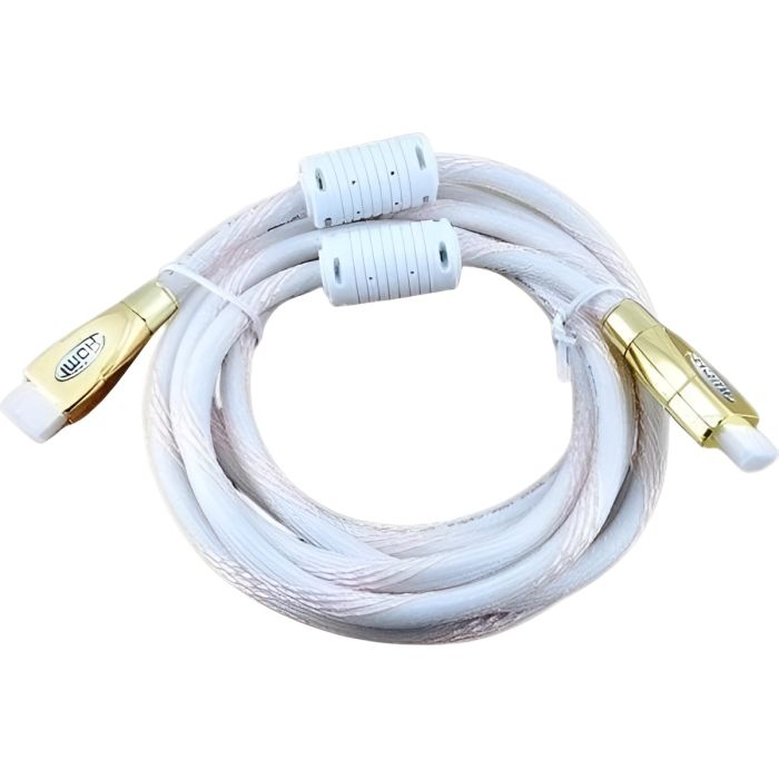 Кабель Gresso H3002 HDMI - HDMI (M/M), 2 ферити, 3 м, круглий (2000700002166)