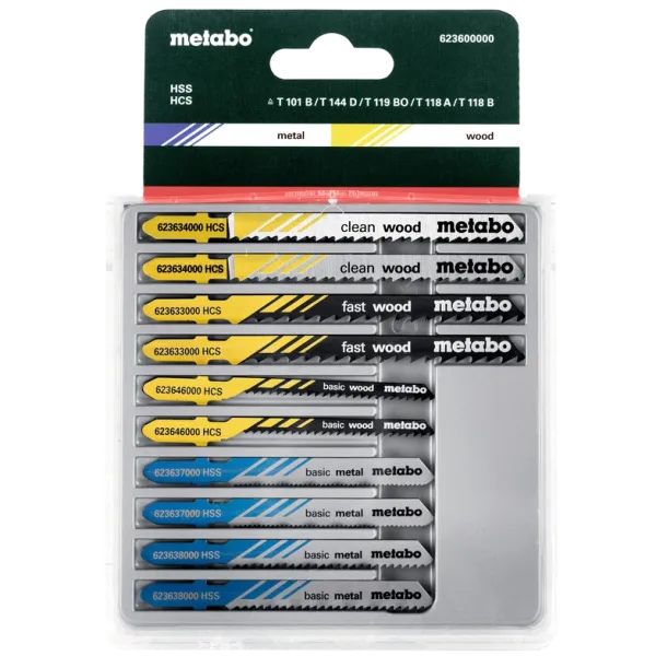 Metabo (623600000) Пильні полотна для лобзика