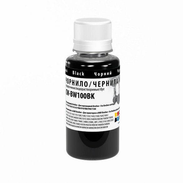 Чорнило ColorWay Brother Universal (Black) (ColorWay-BW100BK01) 100мл