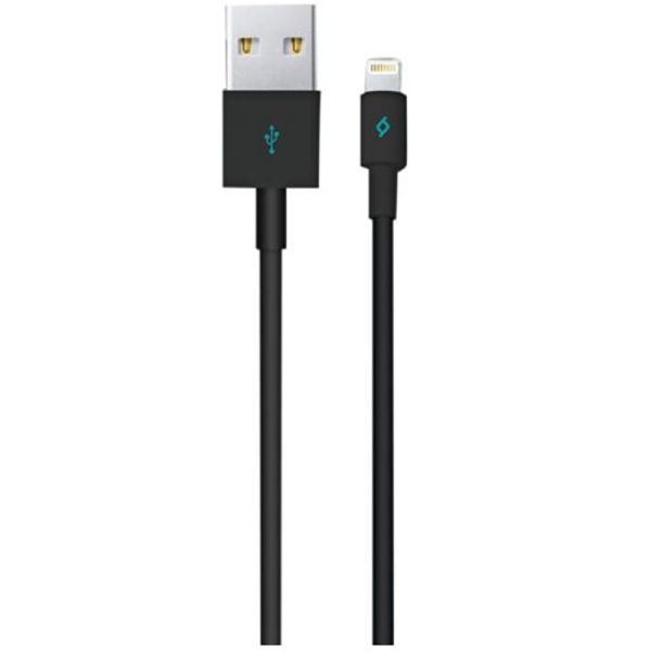 Кабель Ttec USB - Lightning (M/M), 1 м, Black (2DK7508S)