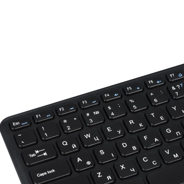 Клавіатура бездротова 2E KT100 WL Ukr Black (2E-KT100WB_UA)