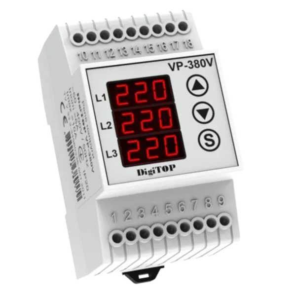VP-380V DigiTop Реле напруги