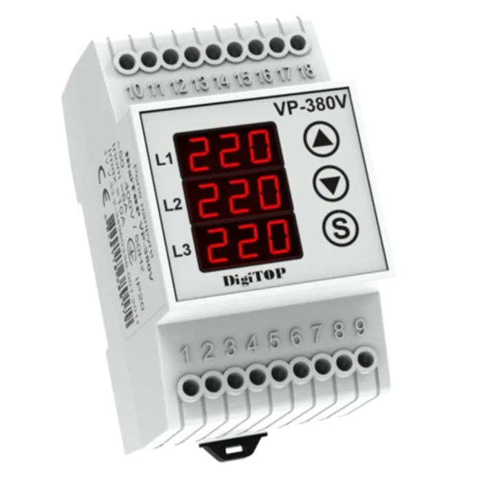 VP-380V DigiTop Реле напруги