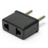 Адаптер PowerPlant US - EU Black (DV00DV0022)