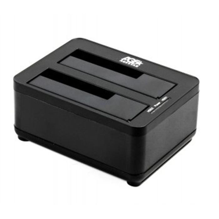 Док-станція AgeStar 3UBT8 для SATA HDD 2.5"/3.5", USB 3.0, Black