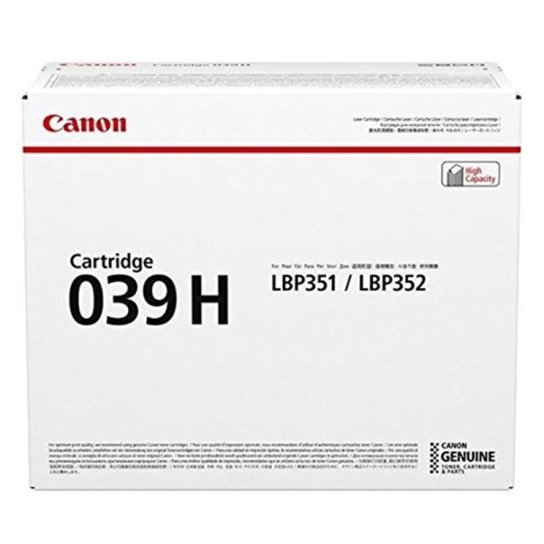 Картридж Canon 039H LBP351/352 Black (0288C001)