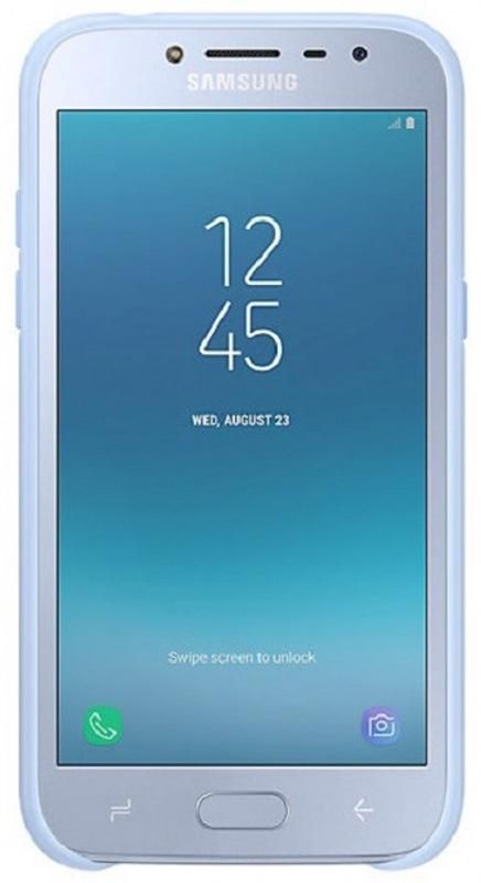 Чохол-накладка Samsung Dual Layer Cover для Samsung Galaxy J2 (2018) SM-J250 Blue (EF-PJ250CLEGRU)