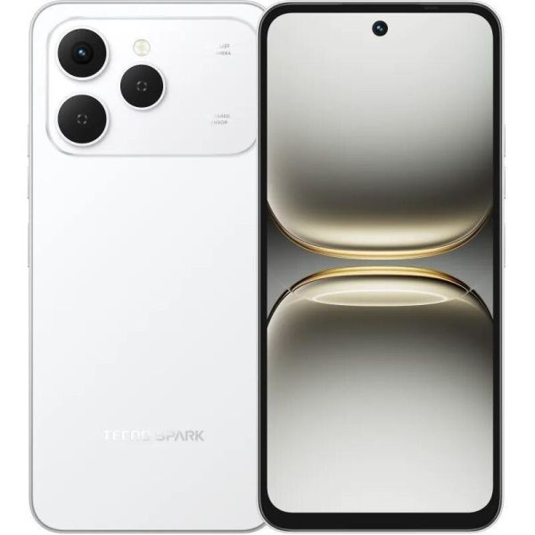 Смартфон Tecno Spark 40 (KM5n) 8/256GB Veil White (4894947091575)