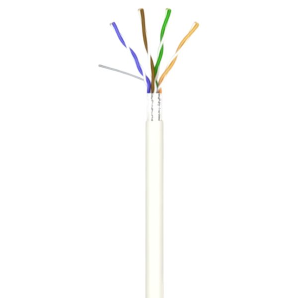 Кабель вита пара OK-Net КПВЭ-ВП (200) FTP, CAT5е, 4х2х0.51, бухта 305м