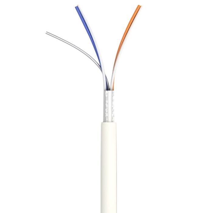 Кабель витая пара FTP 5е OK-Net КПВЭ-ВП (100) FTP, CAT5е, 4х2х0.46, бухта 100м (49559)