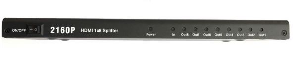 Розгалужувач (спліттер) Atcom (7688) HDMI 8 портів, підтримка UHD 4K