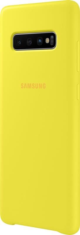 Чохол-накладка Samsung Silicone Cover для Samsung Galaxy S10+ SM-G975 Yellow (EF-PG975TYEGRU)