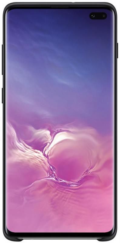Чохол-накладка Samsung Silicone Cover для Samsung Galaxy S10+ SM-G975 Black (EF-PG975TBEGRU)